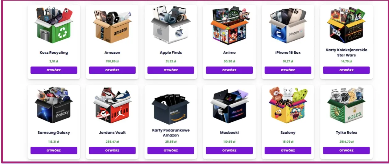 mystery box na portalu jemlit