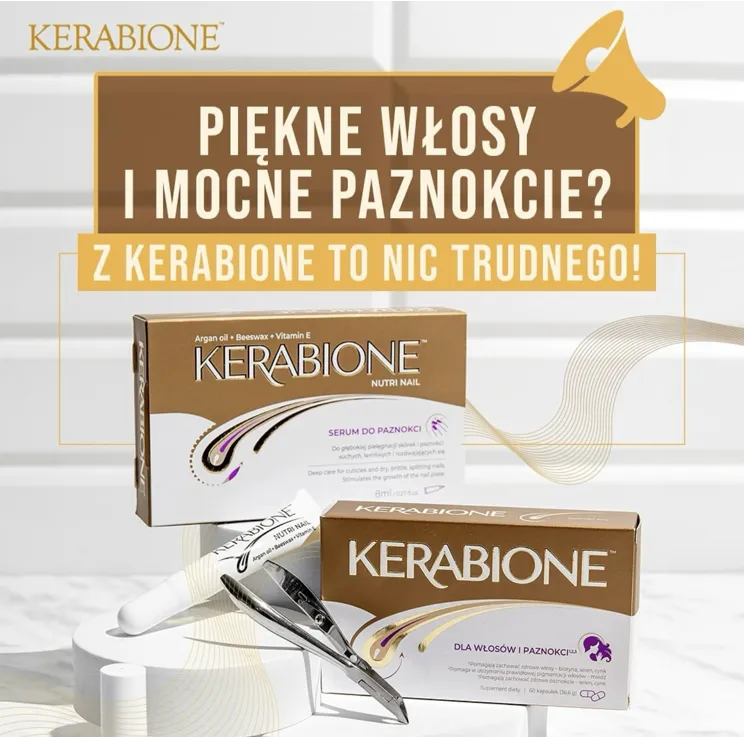 Piękne włosy i mocne paznokcie z Kerabione