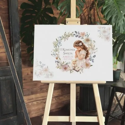 	Personalizowana dekoracja na Komunię