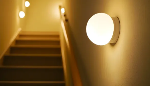 lampa z czujnikiem ruch