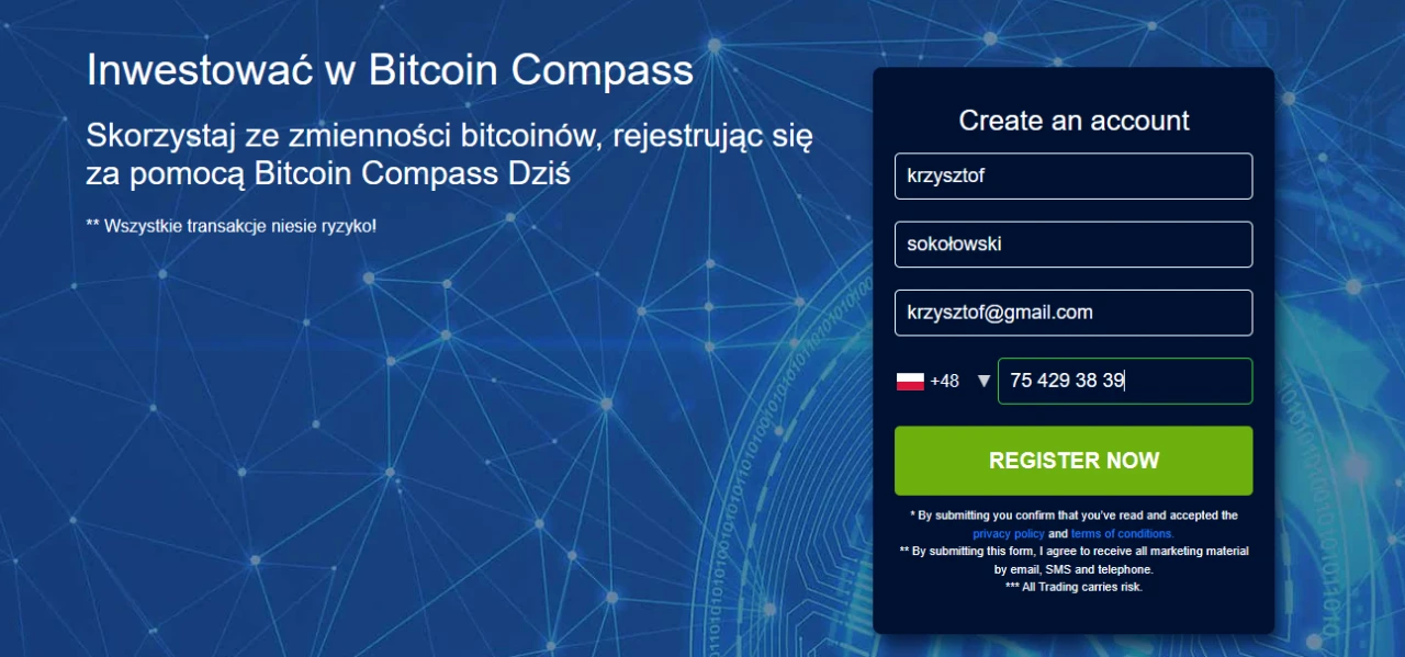 Bitcoin Compass Logowanie: Jak zacząć inwestować w Bitcoin?