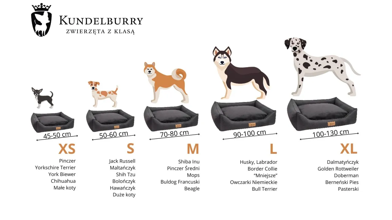 jak zmierzyć psa do legowiska