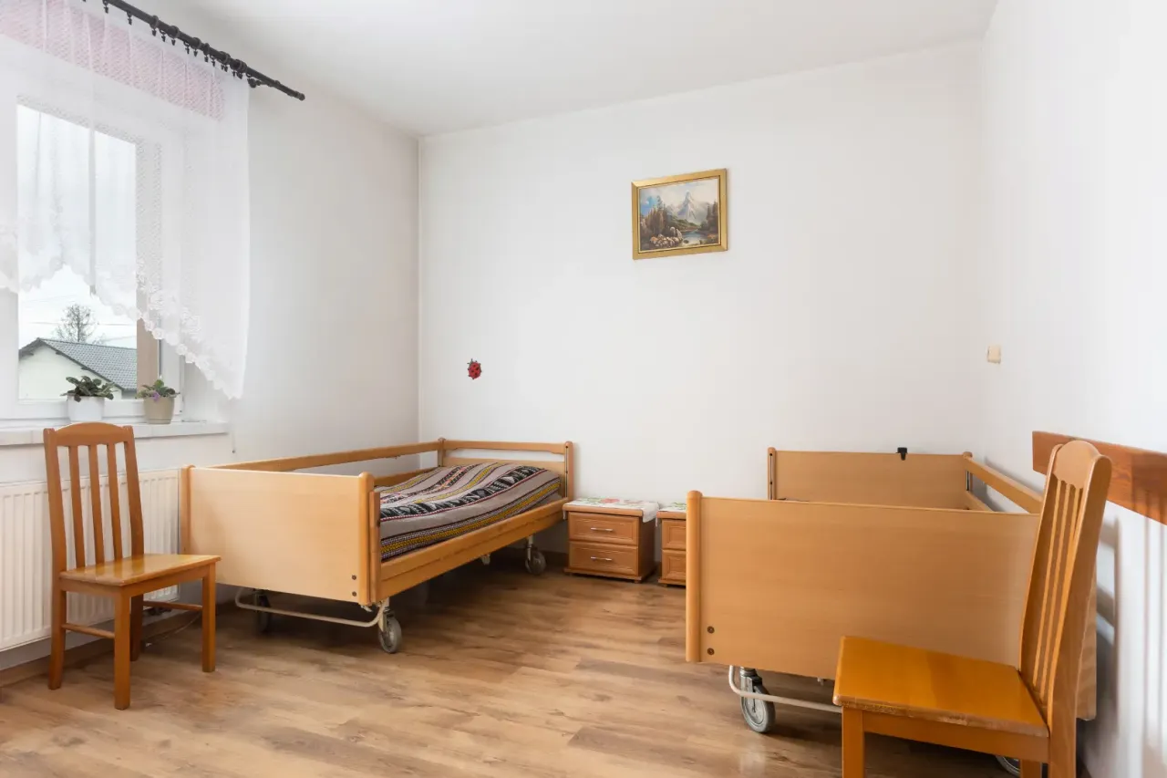 Dom opieki Szafirek Czeladź wnętrze rodzinna atmosfera