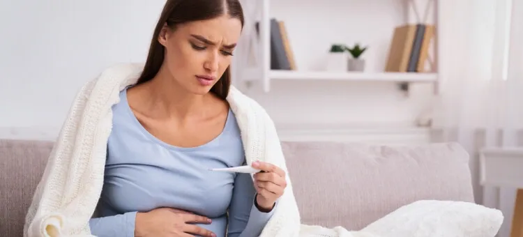 Bezpieczne leki na przeziębienie w ciąży infografika