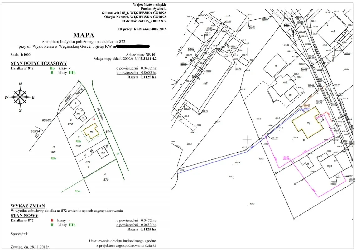dokumenty do inwentaryzacji powykonawczej budynek