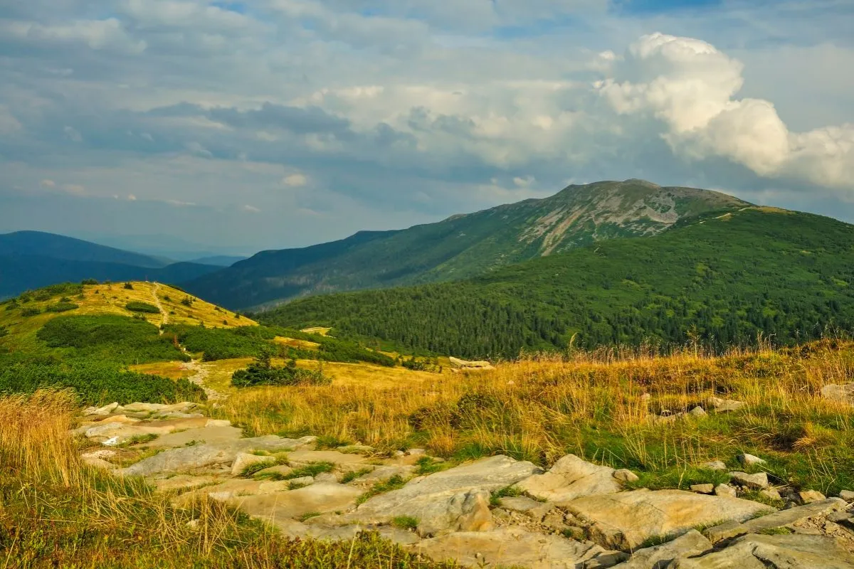 Babiogórski Park Narodowy krajobrazy