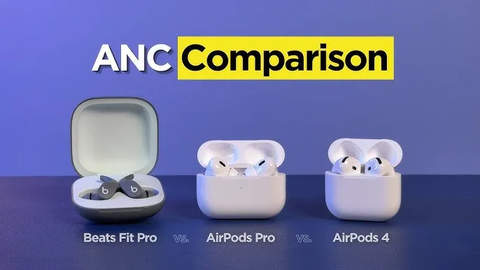 Porównanie słuchawek Apple AirPods Pro 3, AirPods 4, AirPods Max, Beats Fit Pro