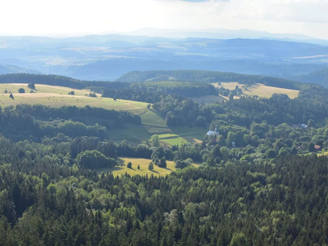 G&oacute;ry Stołowe krajobraz miejscowości widok