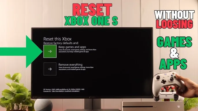 xbox one przygotowanie do resetu, backup gier