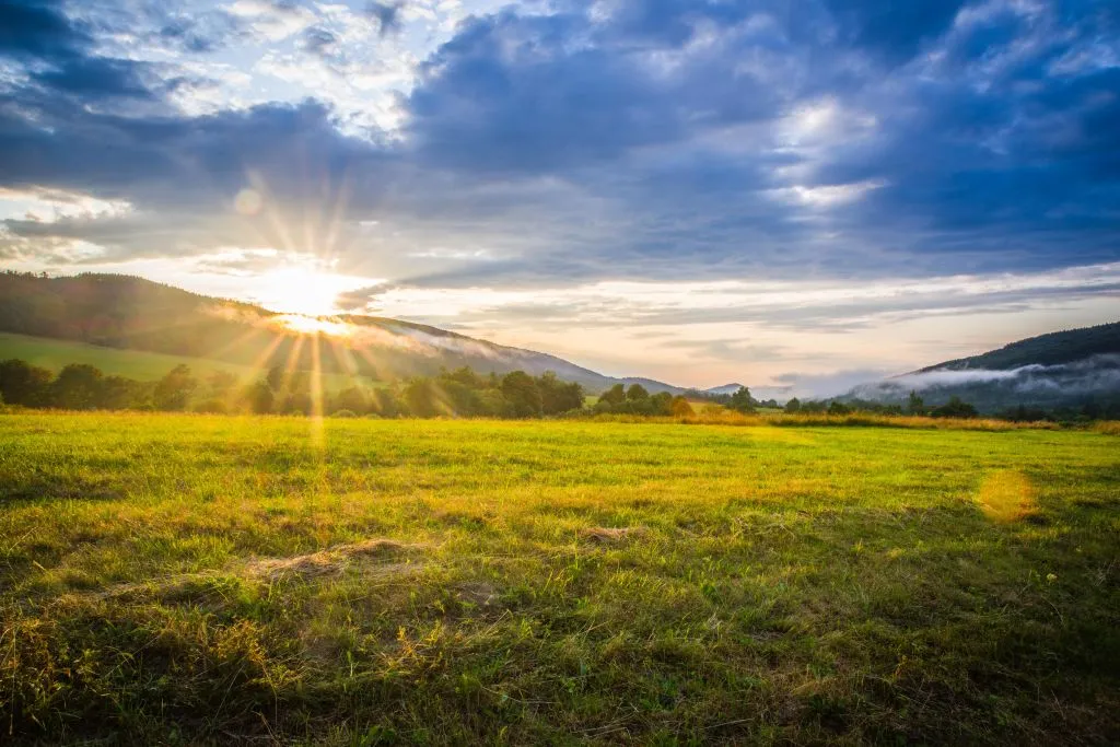 Krajobraz Beskidu Niskiego Gorlice