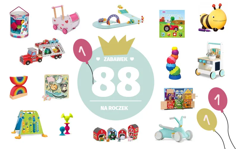 pomysły na prezenty rzeczowe na roczek, praktyczne prezenty dla rocznego dziecka, sentymentalne prezenty na roczek