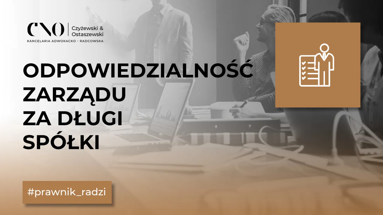 odpowiedzialność zarządu art 299 KSH