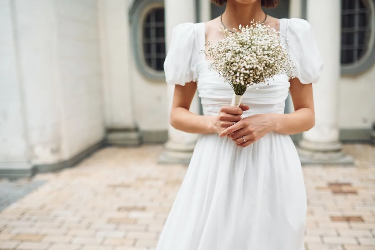 Panna młoda ślub cywilny sukienki alternatywy