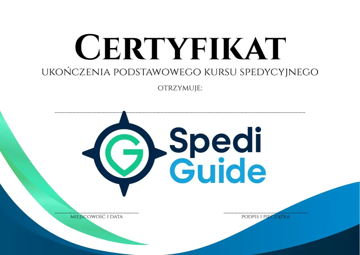 Młody spedytor uczy się, kurs spedycyjny, certyfikat logistyka