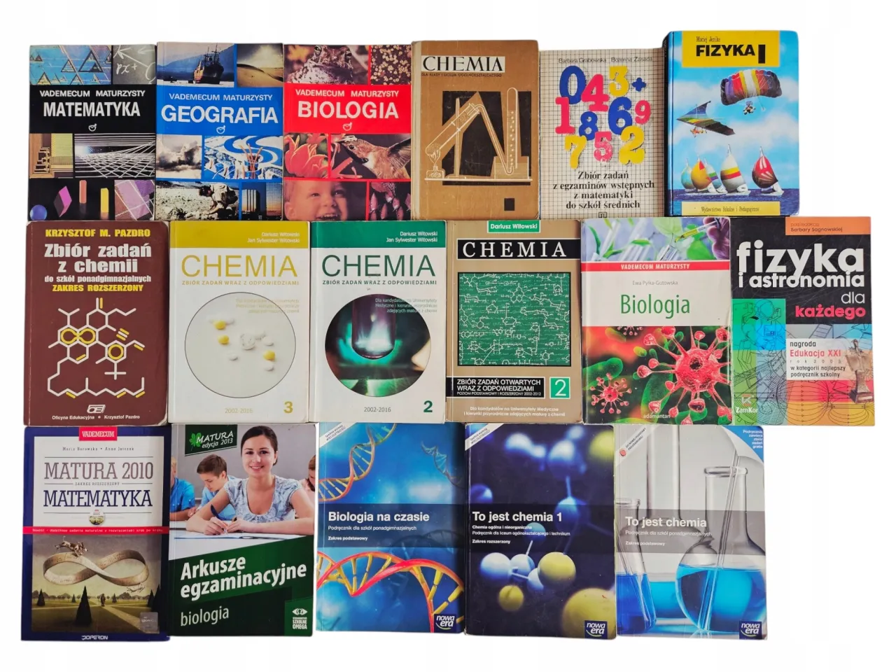 matura biologia chemia fizyka