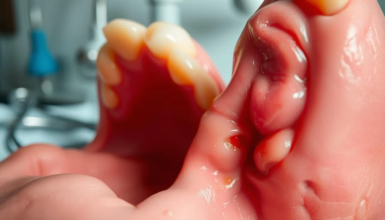 Zaawansowany rak dziąseł objawy