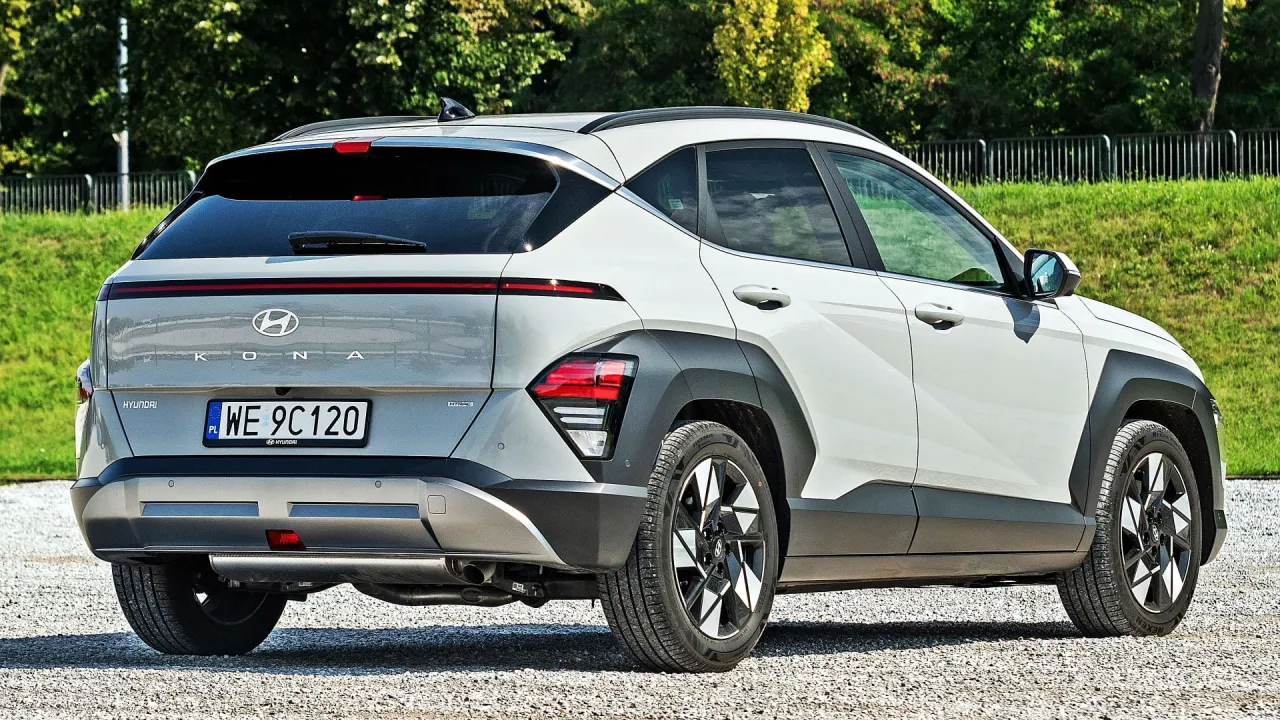 Hyundai Kona 2023 wymiary zewnętrzne