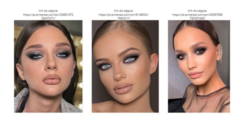 makijaż wieczorowy do koloru oczu i sukienki