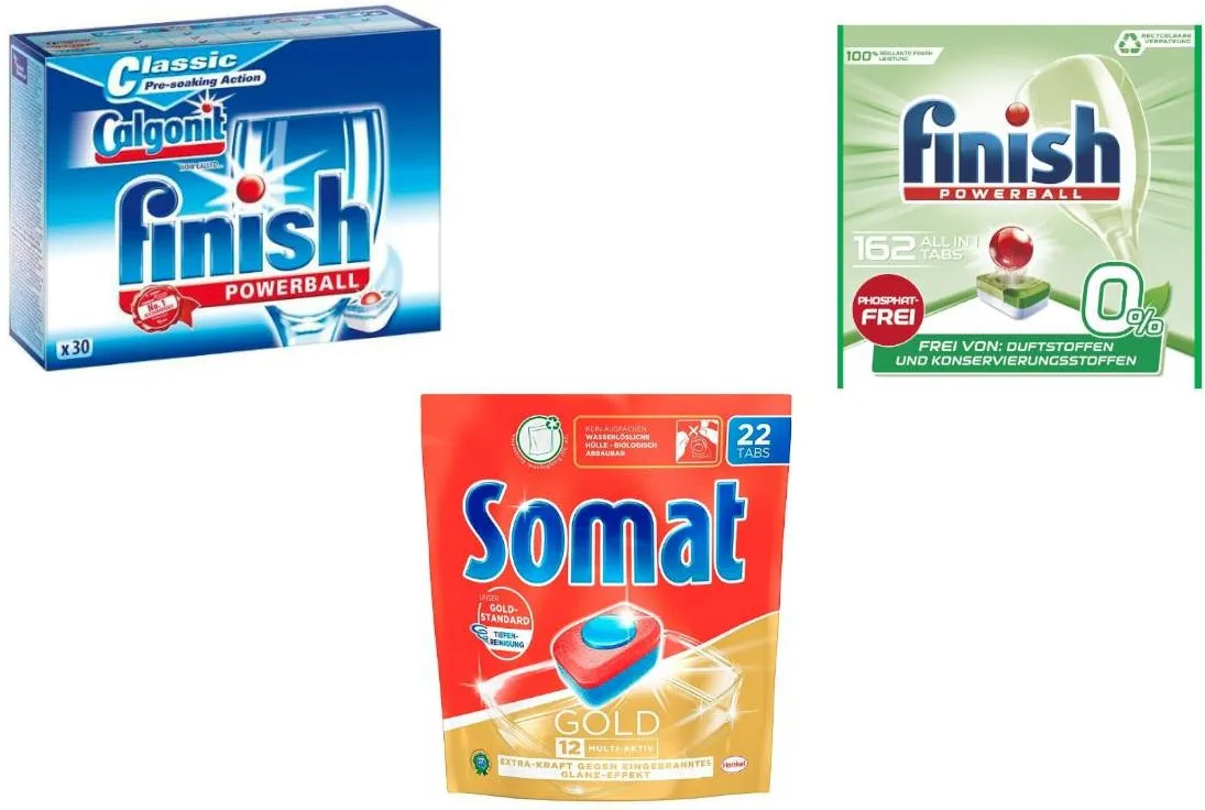 tabletki do zmywarki Somat Finish opakowania