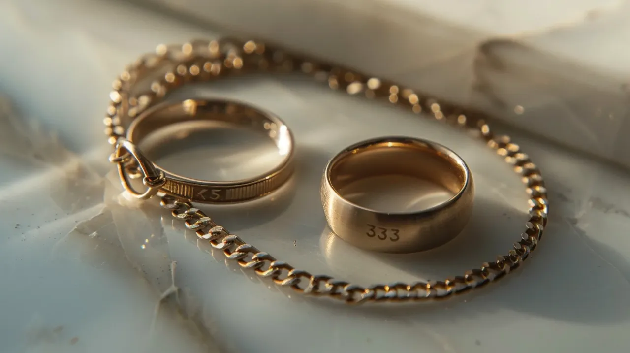 Biżuteria złoto pr&oacute;by 333