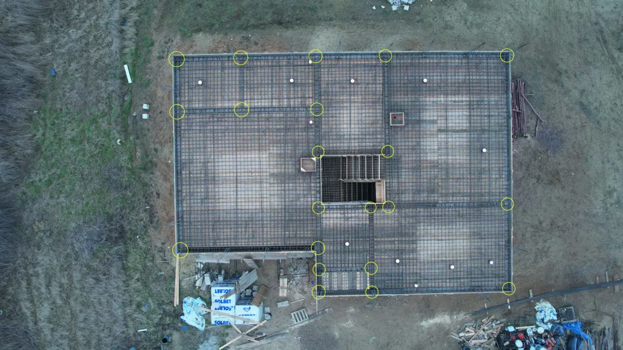 Długość zakładu zbrojenia wieńca