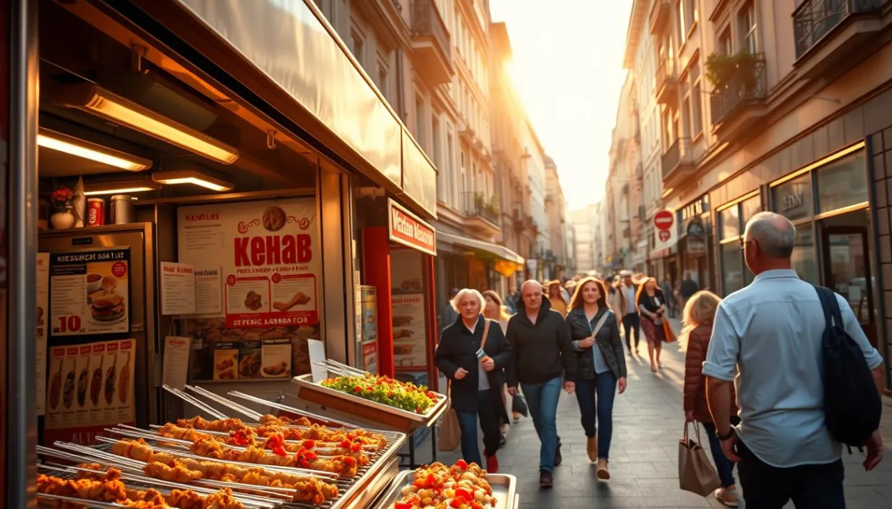 Mapa Polski ceny kebabów, porównanie cen kebabów w miastach