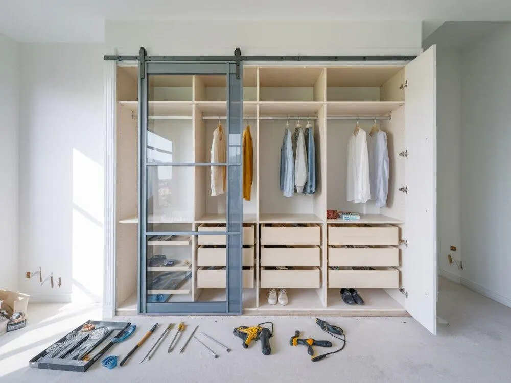 profesjonalny montaż szafy vs samodzielny montaż