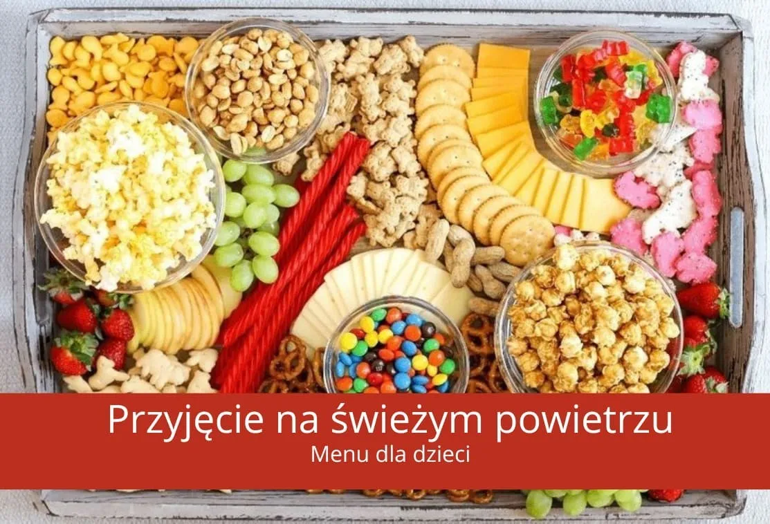 zdrowe jedzenie dla dzieci i zabawa na świeżym powietrzu