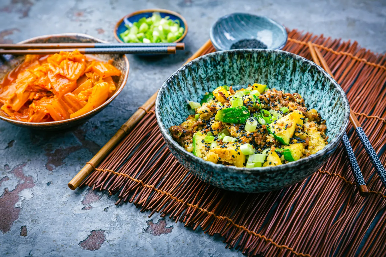 kimchi w nowoczesnych daniach fusion