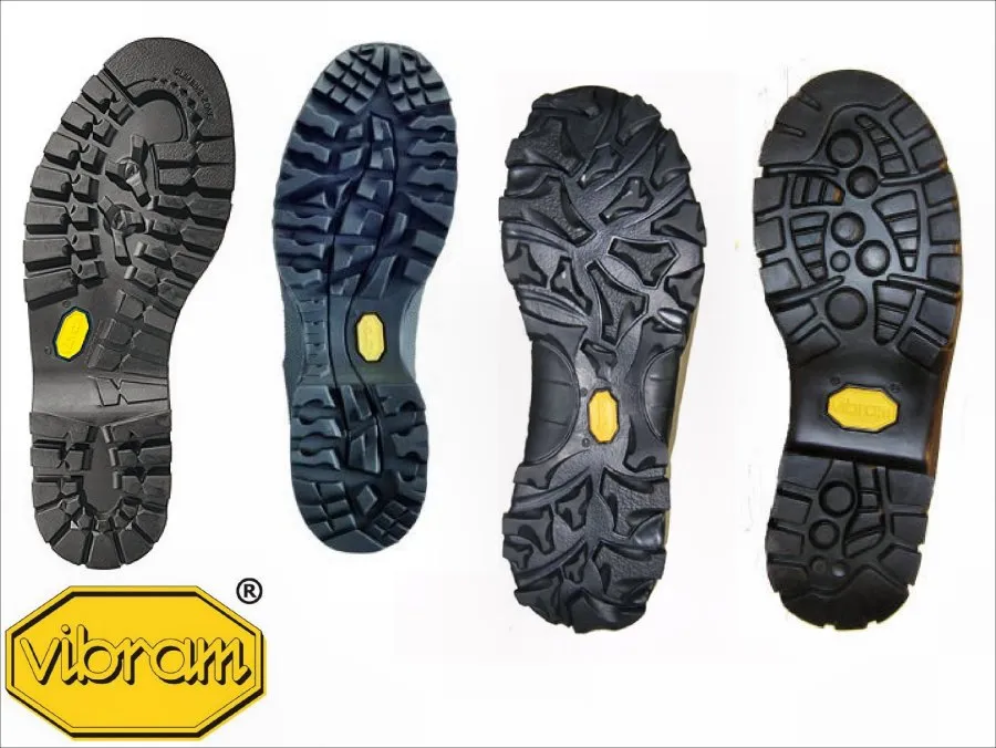 różne typy podeszwy Vibram do butów górskich