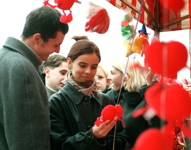 Walentynki w Polsce lata 90