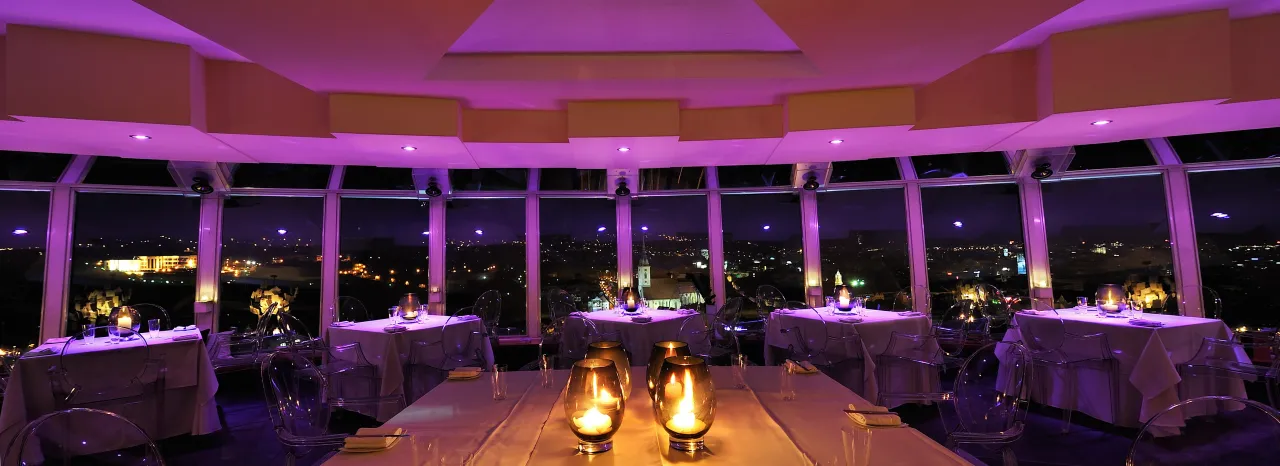 Restauracja UFO Bratysława widok