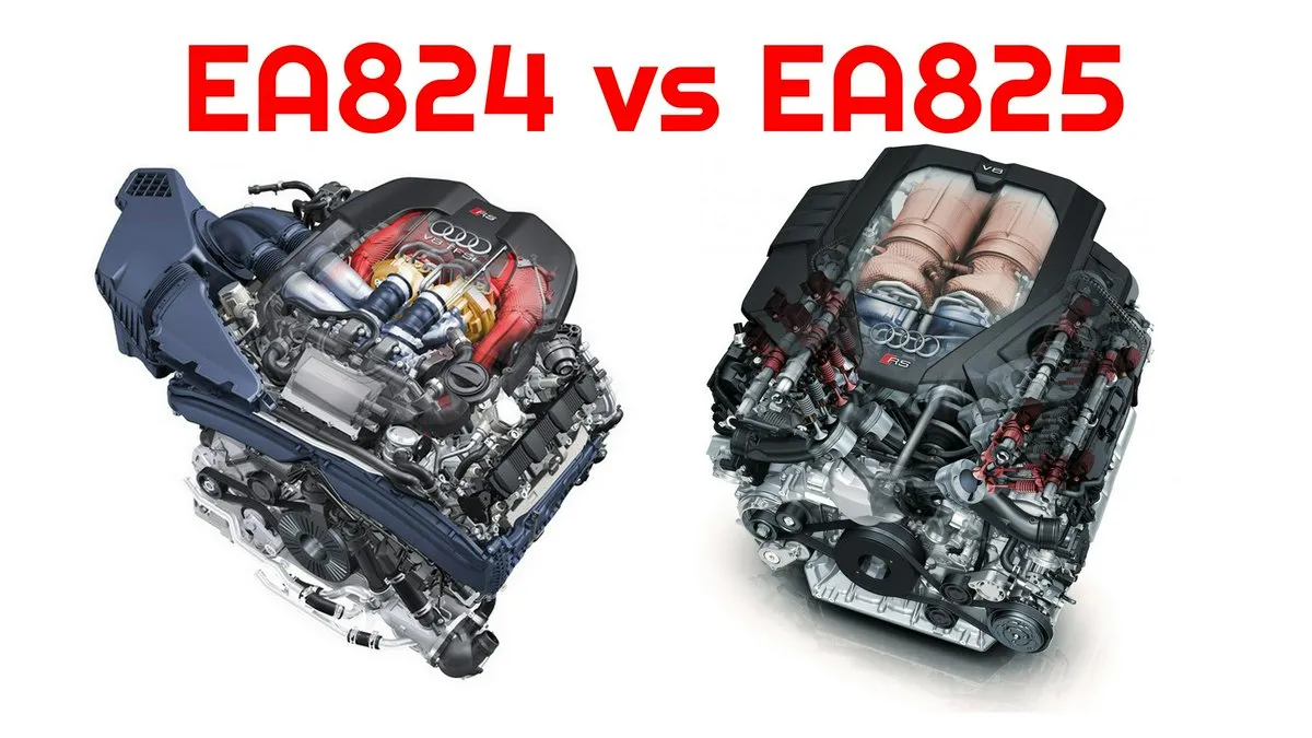 Audi V8 Motor 4.2 FSI und 4.0 TFSI im Vergleich