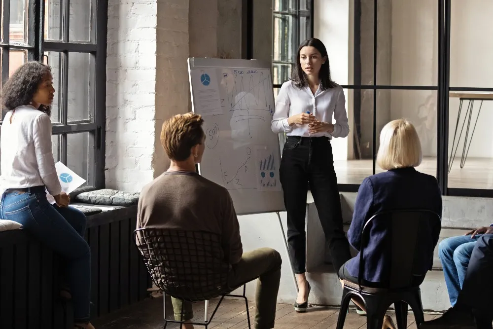 coach zdrowia prowadzący sesję, mentoring coachingowy