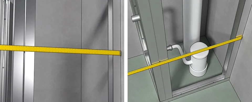 zabudowa rur płytami gipsowo-kartonowymi