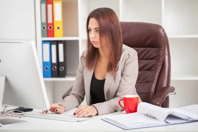 Osoba bezrobotna na stażu z Urzędu Pracy