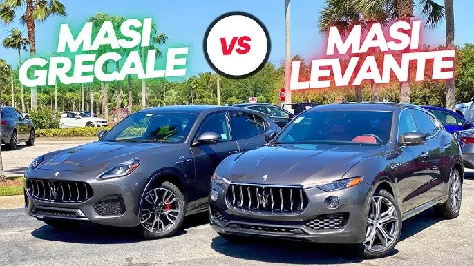 Maserati Grecale Levante Ghibli por&oacute;wnanie