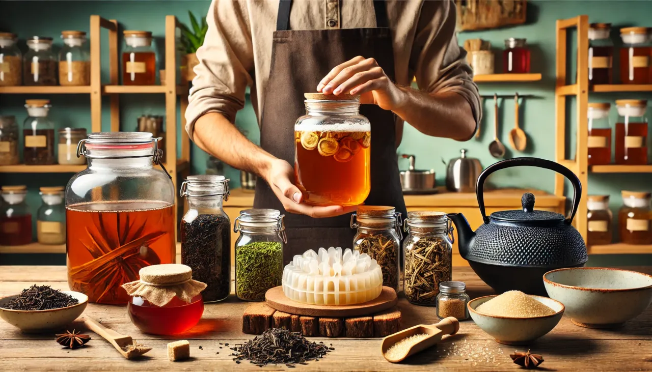 R&oacute;żne rodzaje herbaty do kombuchy