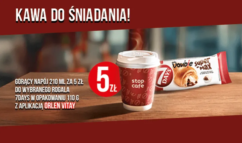 karta Vitay Orlen promocje kawa