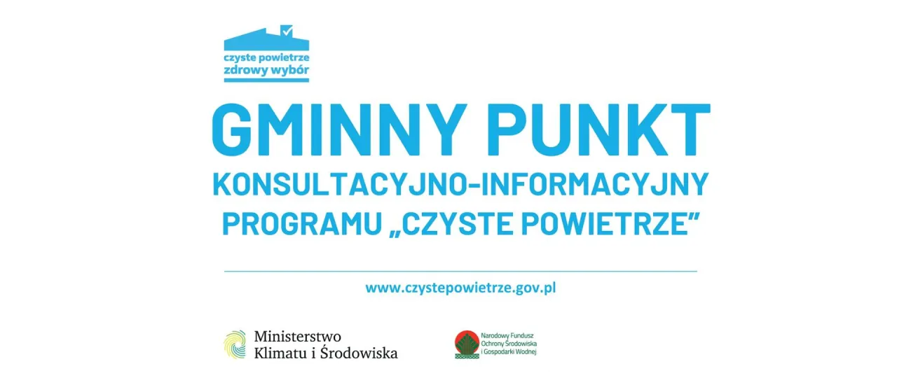 gminny punkt konsultacyjny czyste powietrze