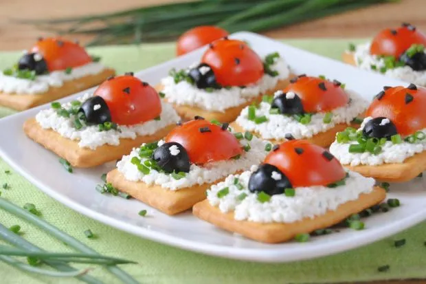 Kreatywne przystawki dla dzieci na komunię