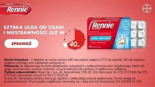 leki na zgagę bez recepty szybka ulga