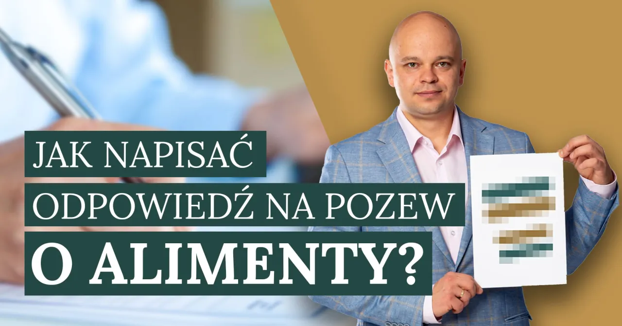 Wzór odpowiedzi na pozew o alimenty struktura
