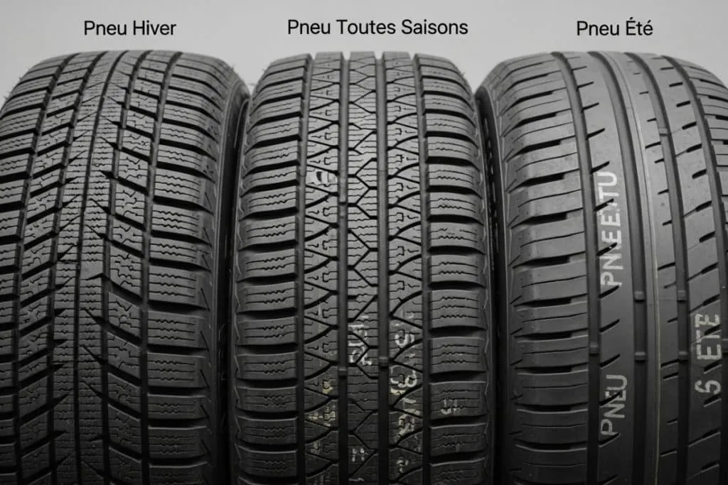 Pneu hiver bande de roulement et lamelles