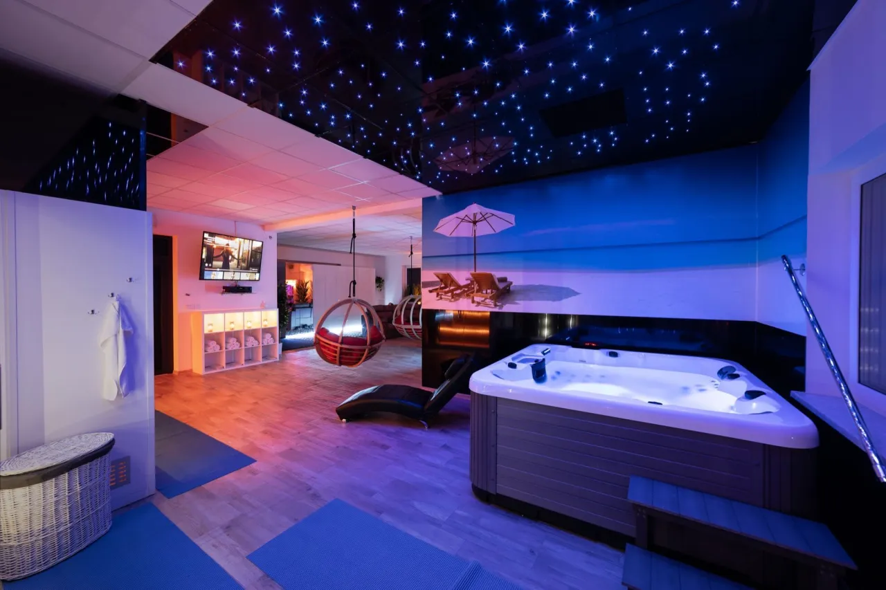 Luksusowe prywatne spa Gliwice jacuzzi sauna