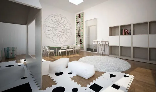 projekt wnętrza żłobka zgodny z przepisami