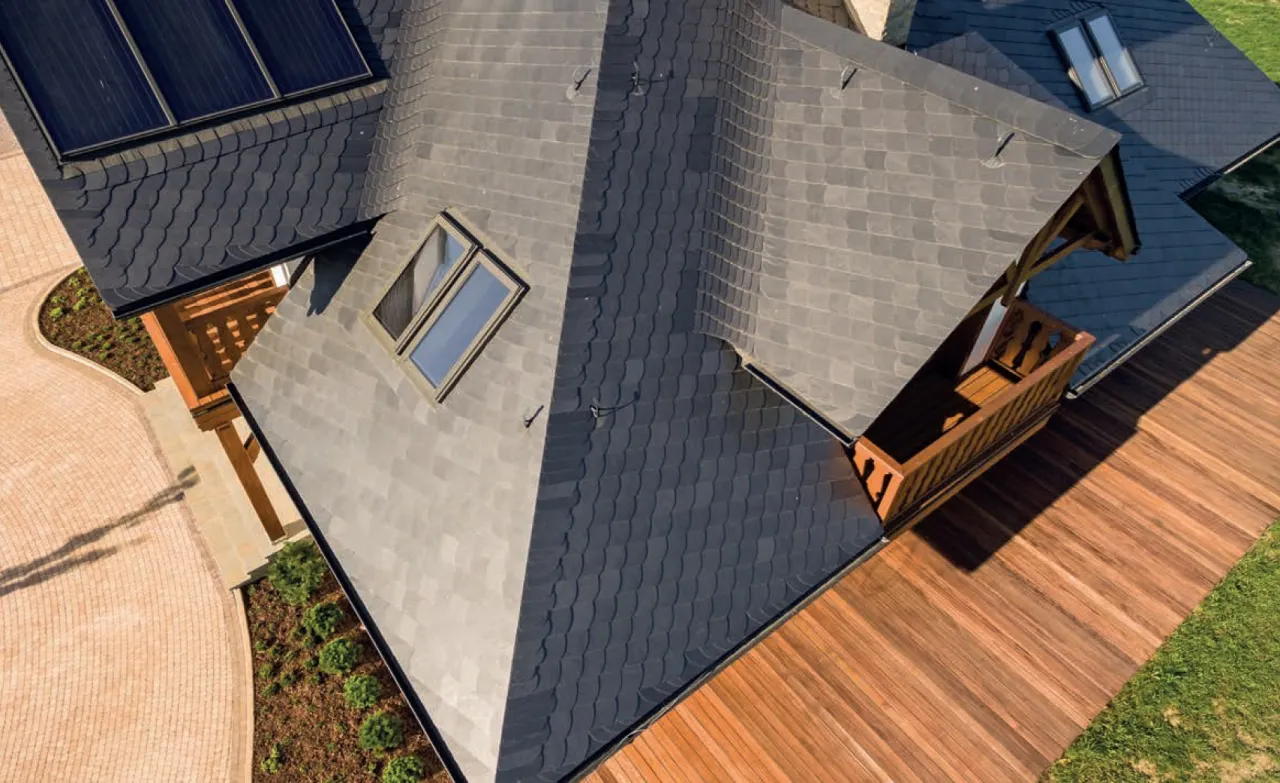 rodzaje krycia łupka dachowego