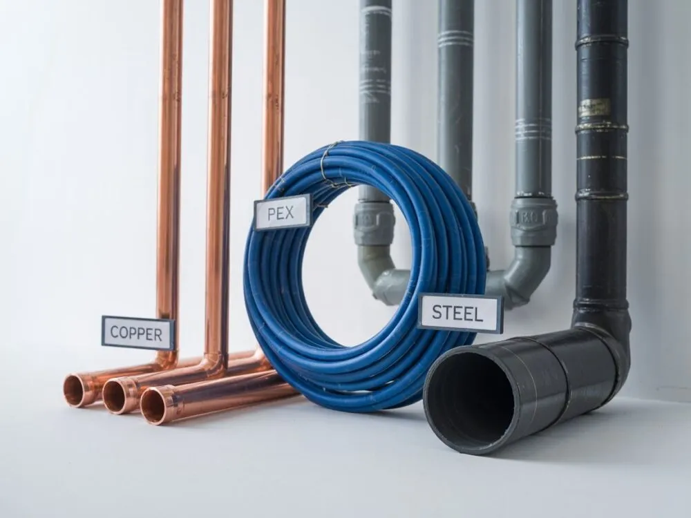 różne rodzaje rur do centralnego ogrzewania przekrój