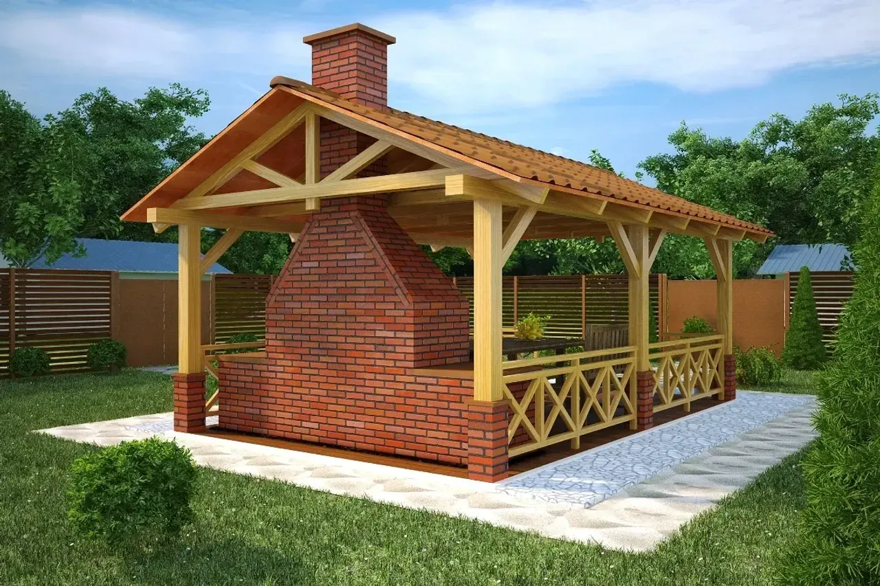 inspirujące projekty altan z grillo-wędzarnią różne style