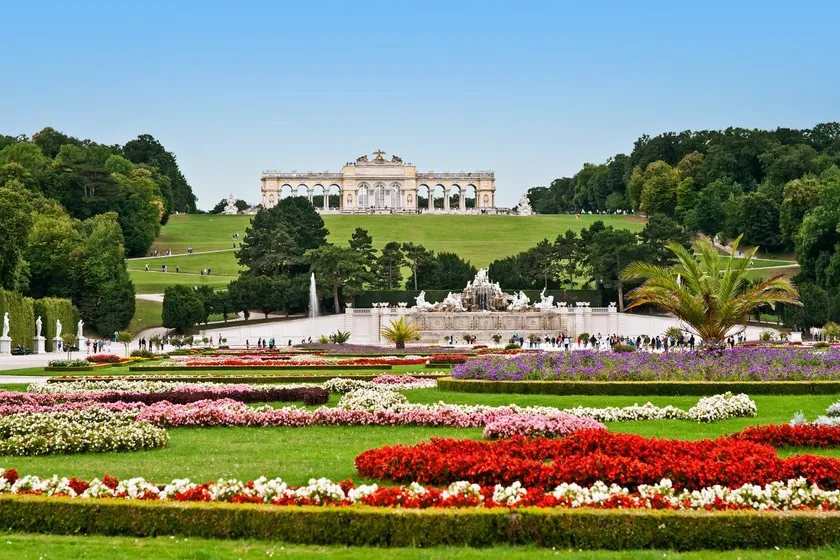 Pałac Schönbrunn ogrody